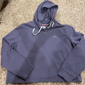 Tommy Crop Top Sweatshirt